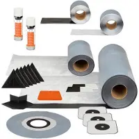 Easy drain SEAL-Set selbstklebend für Badezimmer mit 7,5 m2 Bodenfläche, Komplettset inkl. Zubehör , SEAL-B SEAL-BOX-7