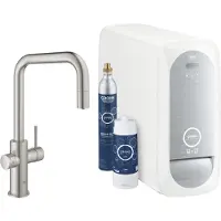 GROHE 31543DC0 Starterkit Blue Home 31543 auszb. Mouss. BT/WIFI U-Ausl. supersteel