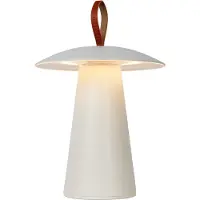 Lucide Weiße Tischlampe La Donna Wiederaufladbare Geräte