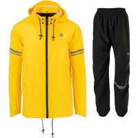 Agu Original Rain Essential Jacke Gelb,Schwarz XL Herren Gelb,Schwarz XL