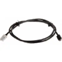 Axis 01552-001, 1 m, Schwarz, RJ-12, Micro-USB, Männlich/Männlich, Jede Marke