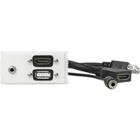 VivoLink WI221281 Steckdose HDMI + USB A +