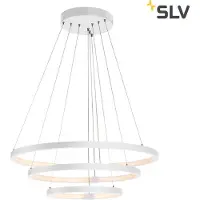 SLV One Triple Pendellampe Dali 3000/4000K Weiß Rund