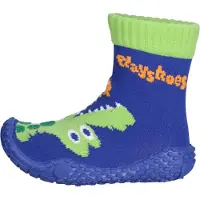 Playshoes Badesocken Junior Krokodil blau Größe 24/25