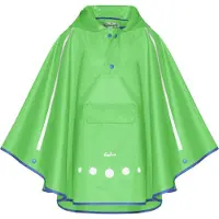 Playshoes Regenponcho faltbar grün Junior Größe S