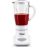Tristar BL-4431 Standmixer, Pürierstab, 0,45 l, 180 W, Weiß