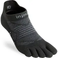 Injinji Calcetín Run Lightweight No-show Coolmax Schwarz EU 37-40 Mann