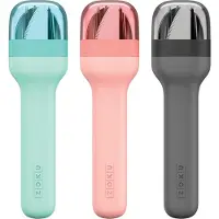 Zoku - Besteck-Set To Go, 3-teilig Charcoal ZK 308 CH 815706022368