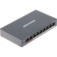 Hikvision Digital Technology DS-3E0109P-E/M(B), 100 Gigabit Ethernet, 100 Mbit/s, 10/100, IEEE 802.3at,IEEE 802.3u,IEEE 802.3x, Blau, 48 V