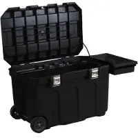 Stanley MOBILE Job Chest, Karre, Schwarz, Metall, Kunststoff, 96,2 cm, 57,8 cm, 59,1 cm