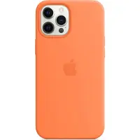 Apple Original iPhone 12 Pro Max Hülle - Silikon - Backcover/Soft Case - Orange