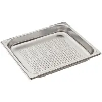 Gastro gelochter GN-Behälter Edelstahl GN2/3 4cm