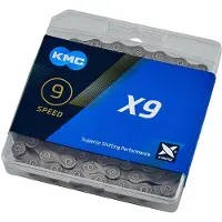 Kmc Kette x9 114 Links 9v Grau