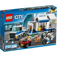 LEGO 60139 City Mobile Einsatzzentrale, Polizei-Motorrad und LKW, Spielzeug für Kinder ab 6 Jahre, Konstruktionsspielzeug