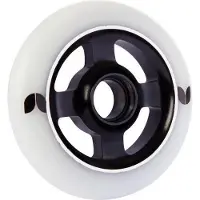 Shiner Blazer Pro 100 mm Stunt-Scooter-Rad mit Aluminiumkern, Weiß/Schwarz