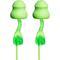Moldex Gehörschutzstöpsel Twisters 644101, EN 352-2, SNR 34 dB, mit Kordel, grün, 80 Paar/Box