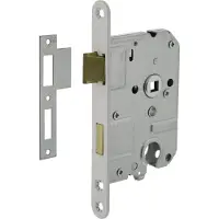 Intersteel Zylinder des Schlosskastens Domus weiß 55mm