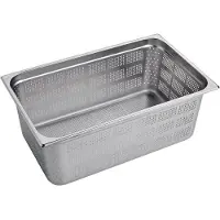 Gastro Edelstahl GN-Behälter 200mm GN1/1 gelocht