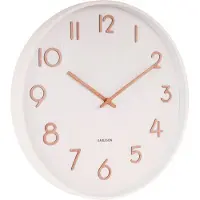 Karlsson - Wanduhr Pure - Weiß - Ø40cm