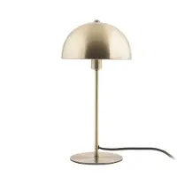 Leitmotiv - Tischleuchte Bonnet - Antikes Gold - 39x20cm Tischlampe - Nachttischlampe, Wohnzimmer, Schlafzimmer