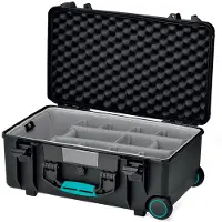 Hprc 2550W wheeled mit Second Skin schwarz/blau bassano