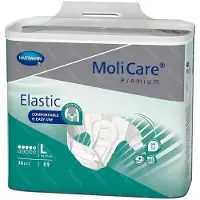 Molicare Premium Elastic Slip 5 Tropfen Gr.L 30 St Einlagen