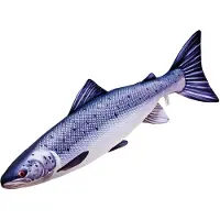 Gaby Atlantischer Lachs Mittleres Kissen