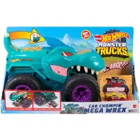Hot Wheels Monster Trucks autofressender Mega-Wrex, inkl. 1 Spielzeugauto