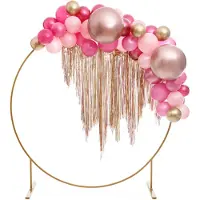 Party Deco Ballon rund Gold glänzend
