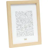 Deknudt Schmaler Rahmen aus Naturholz 20x20