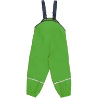 Playshoes Fleece-Trägerhose in Grün | Gr.: 104