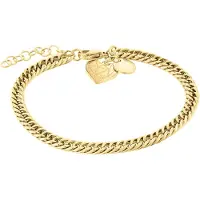 Liebeskind berlin Armbänder - Edelstahl Broken Heart Chunky - Gr. ONESIZE - in Gold - für Damen