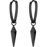 Liebeskind berlin Ohrringe - Edelstahl The Pendulum - Gr. unisize - in Schwarz - für Damen