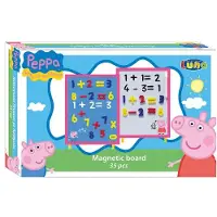 Luna magnettafel Peppa Pig junior 30 cm rosa/blau/wei? 37-teilig