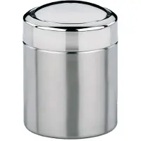 kela Mülleimer Ano Swing 1,5L Silver Matt