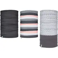 Avento Schal Colsjaal 3er Set Active Hellrosa/Anthrazit Damen