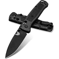 Benchmade Bugout S30V Black Cerakote Taschenmesser, Black CF-Elite
