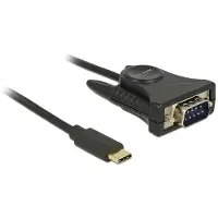 DeLOCK Serial Adapter - USB-C to DB-9 - 1.8 m