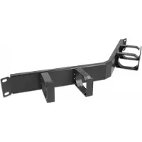 DeLOCK 19" Kabelmanagement Rangierpanel 4 Bügel gewinkelt