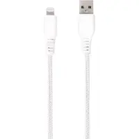 Vivanco ViVancoLongLife, 1,5 m, Lightning, USB A, Männlich, Männlich, Weiß
