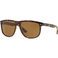 Ray-Ban Lunettes De Soleil 4147 710/57 Tortue Brun Polarisé 60mm