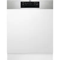 AEG FEE83806PM, Halb integriert, Standardgröße (60 cm), Edelstahl, Tasten, 1,6 m, 1,8 m
