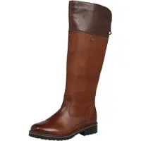 Remonte Stiefel , Damen, Gr. 45, wärmend, Normalschaft, braun, Leder, Lederimitat, used, Schuhe Stiefel, mit variabler Schaftweite, Topseller