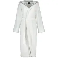 Cawö Bademantel Home 832 Capuchon White Damen-L