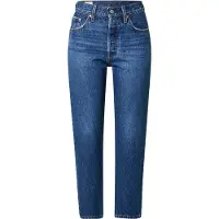 Levi's 501 Cropped-Jeans mit geradem Bein und mittlerer Waschung