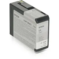 Epson Singlepack Light Black T580700, Schwarz, Tinte auf Pigmentbasis, 80 ml, 1 Stück(e), Einzelpackung