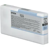 Epson T6535 Light Cyan-Tintenpatrone (200 ml), Cyan, Tinte auf Pigmentbasis, 200 ml, 1 Stück(e), Einzelpackung