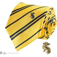 Harry Potter - Hufflepuff - Deluxe Tie with metal pin