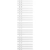 LuxeBath Iron EM Design Badheizkörper - 500 x 1600 mm - Weiß - Designheizkörper Paneelheizkörper Heizkörper Handtuchwärmer, ohne Heizstab