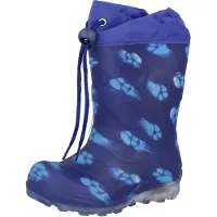 Beck 845 34 Warmfutter Gummistiefel Fussball Blau, Blau, Gr. 32